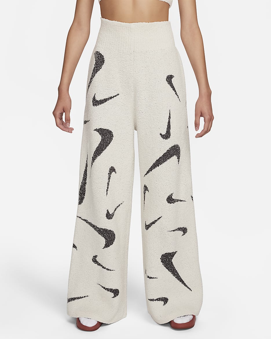 Nike womens wide leg pants online